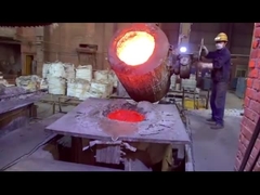 150 kg-5T Inductie smelt gieterijoven voor het smelten van koper aluminium ijzer staal brons messing