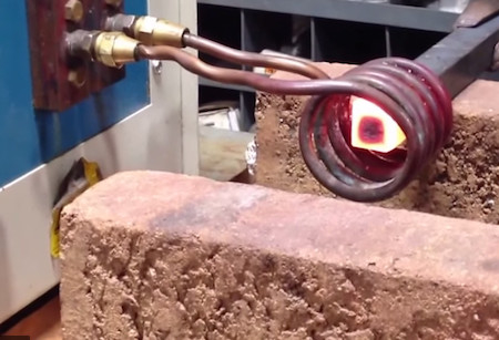 Het vierkante Staalinductie het Verwarmen Ovenmachine 160kw Heet Smeedstuk