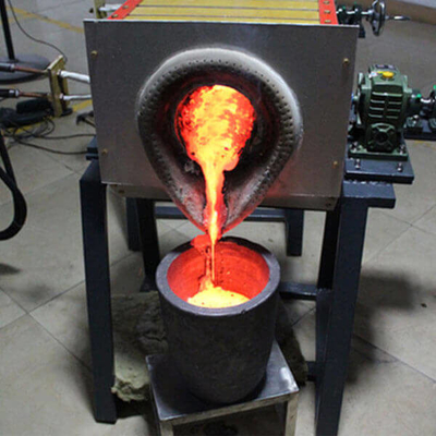 Middelfrequente IGBT inductie smeltoven kleine capaciteit smeltoven