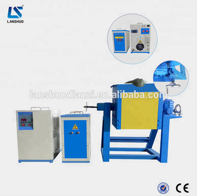 90KW IGBT inductie smeltoven voor staal, ijzer, koper en aluminium