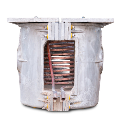 1 ton capaciteit Metalen gieterij Smeltpot staal ijzer elektrische smeltoven aluminium smeltoven industriële oven